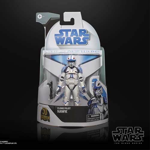 Star Wars Black Series Clone Pilot Hawk Clon Wars