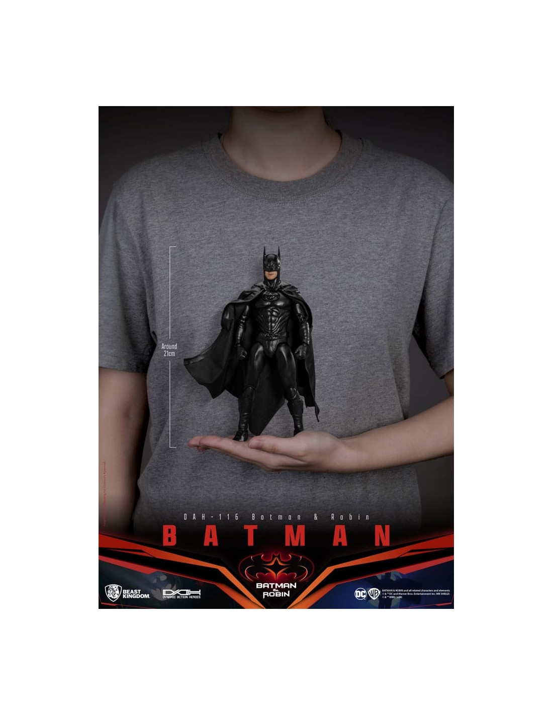 Batman (Batman & Robin) 1/9 Dynamic 8ction Heroes. DC Comics - Imagen 5