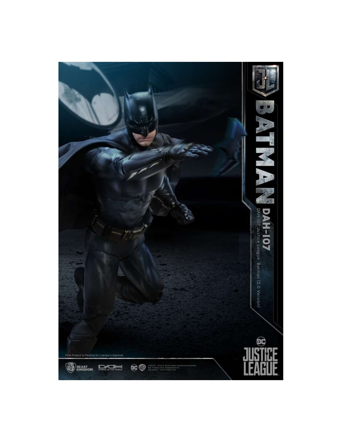 Justice League Batman 1/9 Dynamic 8ction Heroes. DC Comics - Imagen 3