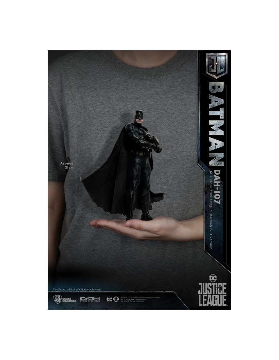 Justice League Batman 1/9 Dynamic 8ction Heroes. DC Comics - Imagen 5