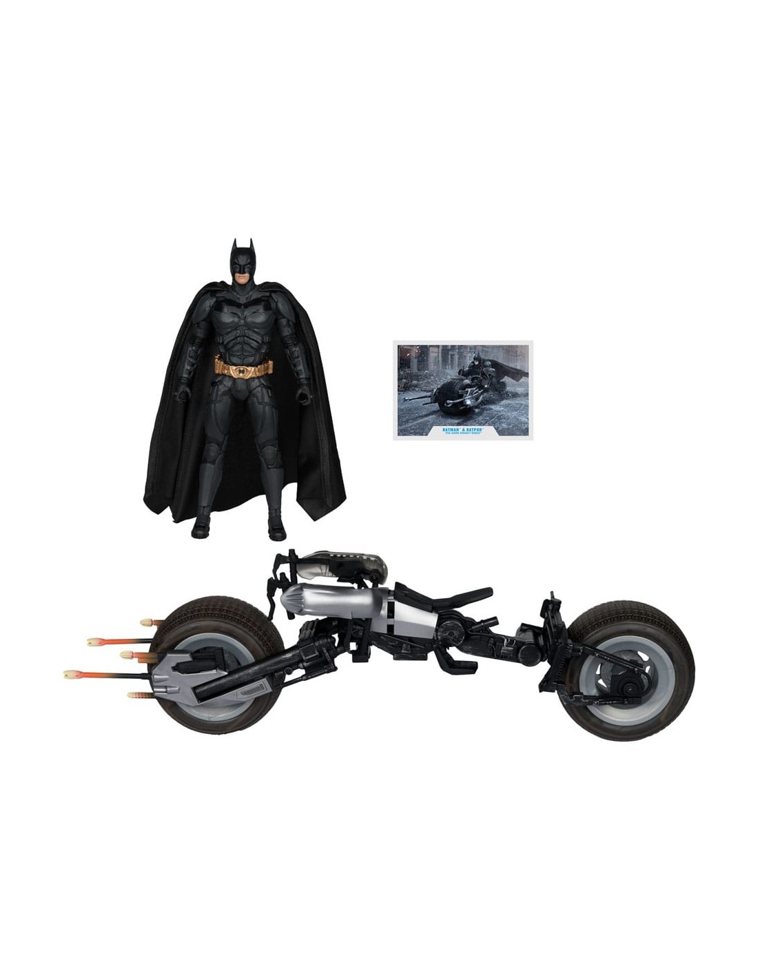 Dc Multiverse Batman & The Batpod The Dark Knight - Imagen 2