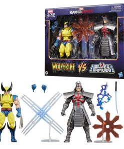 Alternative view of Marvel Legends Wolverine vs Silver Samurai Gamerverse