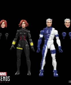 Alternative view of Marvel Legends Black Widow And Quicksilver Avengers