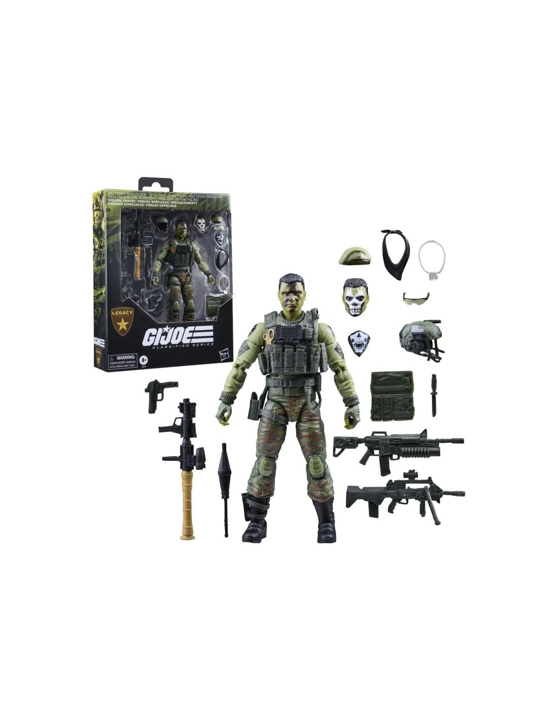 G.I joe Classified Series Action Soldier - Special Forces (Legacy Collection) - Imagen 2