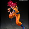 Super Saiyan God Son Goku (God Aura) SH Figuarts Dragon Ball Super - Imagen 5