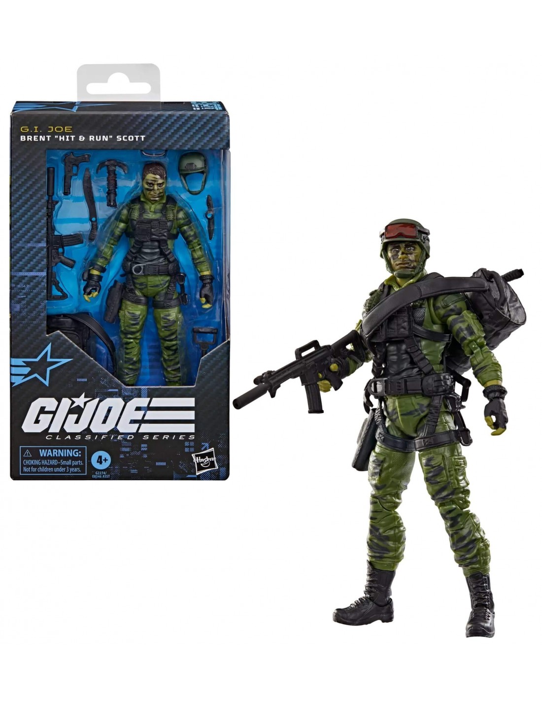 GI joe Classified Series Brent “Hit & Run” Scott